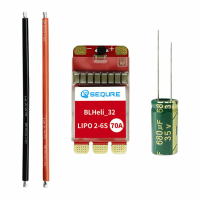 SEQURE 2670 Brushless ESC 2 6S Lipo aangedreven 70A Firmware BLHeli_32 Ondersteunt 128KHz PWM frequentie Geschikt voor F