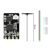 SEQURE ELRS 2.4GHz Enkele RX Enkele Antenne Ontvanger Lange Afstand Hoge Verversingssnelheid voor FPV Racing Drone Vaste