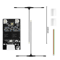 SEQURE ELRS 915MHz/868MHz Dual RX True Diversity Dual Antenna Long Range High Refresh Rate Receiver voor FPV Racing Dron