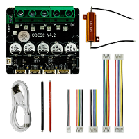 SEQURE ODESC V4.2 Enkele Aandrijving Hoge Stroom Hoogwaardige Borstelloze Servomotorcontroller Gebaseerd op ODrive3.6 Up