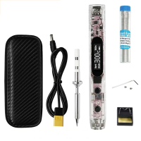 SEQUER SI012 Pro Max SI B2 Draagbaar OLED Soldeerbout met Kleur Ambiance Licht Chinees Engels en Russisch Menu Toepasbaa