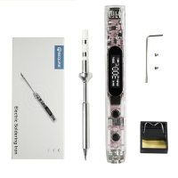 SEQUER SI012 Pro Max TS B2 draagbare OLED soldeerbout met gekleurd sfeerlicht Menu Chinees, Engels en Russisch Toepassel