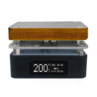SEQURE T55 Slimme Mini Constant Temp Verstelbare Voorverwarmings Ontlodingstation voor Telefoon / LED Lamp Parels / PCBA