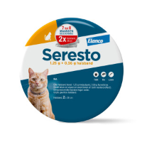 Seresto halsband voor de kat 2 pack 1 verpakking