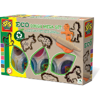 SES Creative Eco klei mega set (7x90gr met tools) Knutselen 24919, 7x 90 g