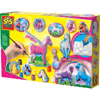 SES Creative Gips paarden gieten en schilderen Knutselen 01155