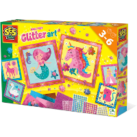 SES Creative Knoeivrije glitter kunst Knutselen 14645