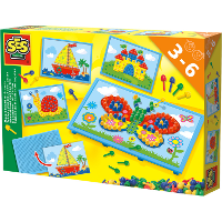 SES Creative Mozaiekbord met kaarten Knutselen 14898