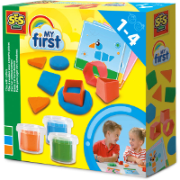 SES Creative My first   Klei met uitsteekvormen Knutselen 14433