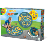 SES Creative Safari speelmat en opbergzak 2 in 1 speelmat 02218