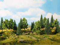 Set bomen Gemengd bos 80 tot 140 mm NOCH 0024312 13 stuks