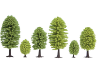 Set bomen Loofbos 35 tot 50 mm NOCH Hobby 32801 25 stuks