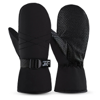 Set Motorrijders Winterhandschoenen Buiten Ski Handschoenen Warm Antislip Verlengde Pols Winddichte Handschoenen Elektri