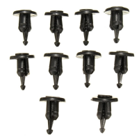 Set Of 10 Bumper Trim Clip For Renault Clio Laguna Megane Espace