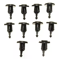 Set van 10 Bumper Trim Clip voor Renault Clio Laguna Megane Espace