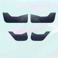 Set van 4 deur Anti Kick Pad Beschermingsstickers voor Tesla Model Y 2021 2023 2024 en Model 3 20021 2022 2023