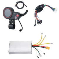 Set van 72V 60A Brushless FOC Sinewave 18 Mosfets en 6 PIN Controller van YUNLI voor LAOTIE/Zero/Halo/Dualtron/Segway/Na