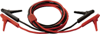 SETÂ® SKS16 Startkabels 16 mmÂ² Koper 3 m Met kunststof klemmen, Met geÃ¯soleerde accuklemmen