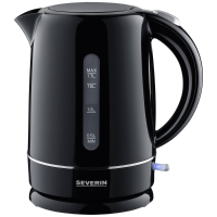 Severin 4322 Waterkoker Snoerloos, Oververhittingsbeveiliging Aantal/Volume: 1.7 L Zwart