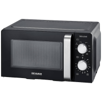 Severin 7781 Magnetron Zwart/grijs 700 W Timerfunctie, Grillfunctie