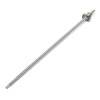 Sfu1204 600mm Ball Screw With Ball Nut For Bk/bf10 End Machined Cnc Parts