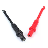 SG1016 4mm Bananenplug Multimeter Testprobes Vernikkeld Messing Draad Doorsteekgereedschap voor Elektrische en Automotiv