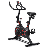 SGODDE 150 KG Hometrainer Tweerichtingsriem Drive Rustig Thuis Indoor Training Fietsen Fietsen Body Building Gym Fitness