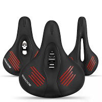 Ademend hol en comfortabel fietszadel met schokabsorberende zitkussen   Fietsaccessoire
