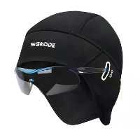 SGODDE Fietsmuts Winter Man Vrouw Sport Fleece Hoeden Winddicht Thermisch Fiets Hoofddeksel Hardlopen Skiën