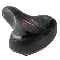 SGODDE Fietszadel Soft Ademend Schokabsorptie Waterdicht Fietskussen Seat voor MIB Racefiets