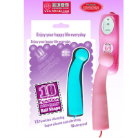 Shaki 10 Function Vibrating Waterproof Little Lover Globular Vibrator