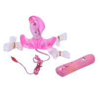 Shaki Short Vibrating Strap On Arouser Remote Controlled Vibrator