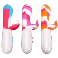 Ten Frequency Ultra Quiet Waterproof Double Vibrating Rods