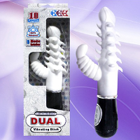 Shaki Waterproof Dual Vibrating Fantasy G Spot Vibrator