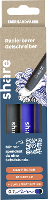 Share Gelroller Blauw, Zwart 0.7 Mm