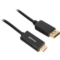 Sharkoon DisplayPort 1.2 Naar HDMI 2.0 Adapterkabel