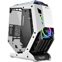 Sharkoon ELITE SHARK CA700 tower behuizing 2x USB A 3.2 (5 Gbit/s), USB C 3.2 (10 Gbit/s), 2x Audio, WIndow kit