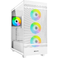 Sharkoon Rebel C50 White RGB midi tower behuizing