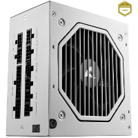 Sharkoon Rebel P20 850 White voeding 4x PCIe, 1x 12VHPWR, Kabelmanagement