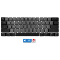 Sharkoon SKILLER SAC20 S4 62 stuks, ANSI Lay out (US)
