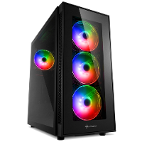 Sharkoon TG5 Pro RGB midi tower behuizing