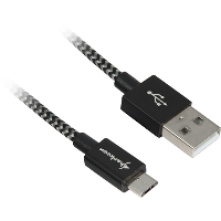 Sharkoon USB 2.0 Kabel, USB A > micro USB B