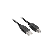 Sharkoon USB A 2.0 > USB B kabel