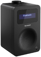 Sharp DR 430 Radio DAB+, DAB, FM Bluetooth Zwart