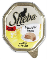 Sheba Alu Finesse Mousse Zalm Kattenvoer #95;_85 Gr