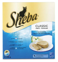 Sheba Alu Multi Pack Classic Pate Vis Selectie Kattenvoer #95;_8x85 Gr