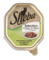 Sheba Alu Selection Kip En Lam In Saus Kattenvoer #95;_85 Gr