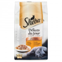 Sheba Délices du Jour Gevogelte in Saus Per 18