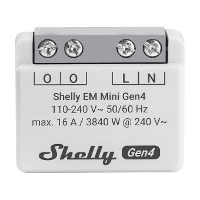 Shelly EM Mini Gen4 energiebesparing