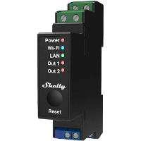 Shelly Pro 2PM relais